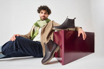 Rieker 33180-27 Brown Chelsea Boots
