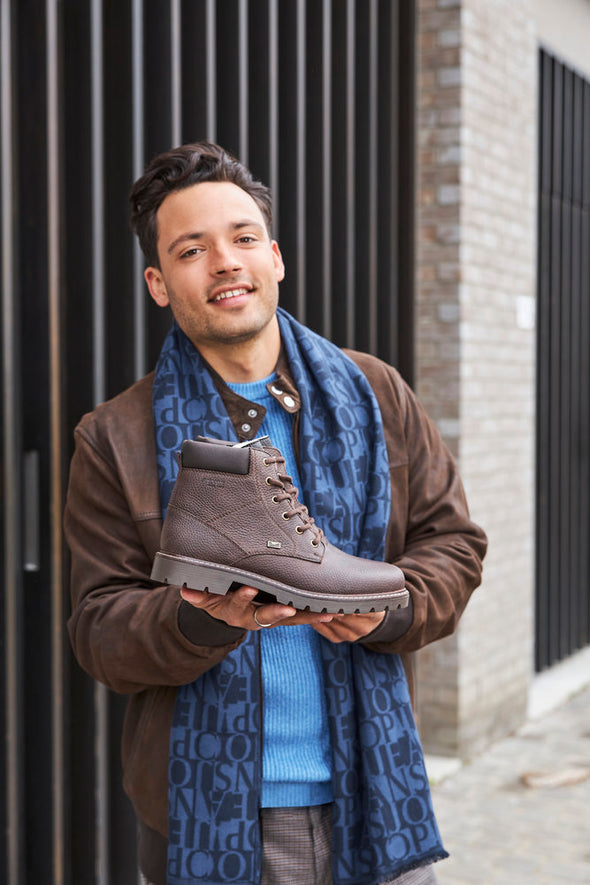 Rieker 38842-25 Brown TEX Lace Boots