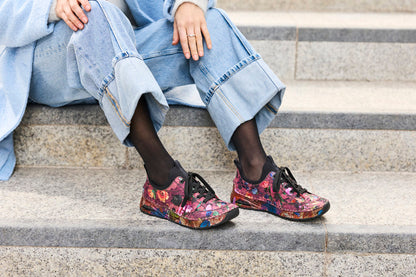 Rieker 44569-90 Floral Multi Slip On Sneakers