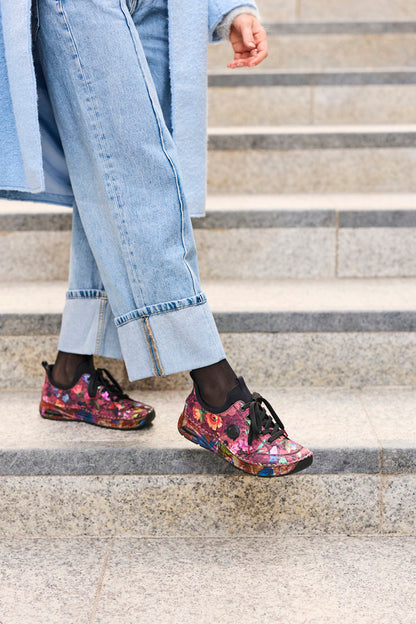 Rieker 44569-90 Floral Multi Slip On Sneakers