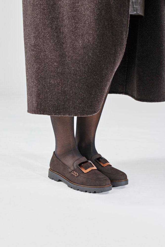 Rieker 45553-25 Brown Slip On Shoes