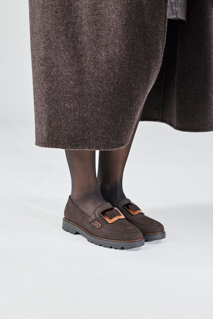 Rieker 45553-25 Brown Slip On Shoes