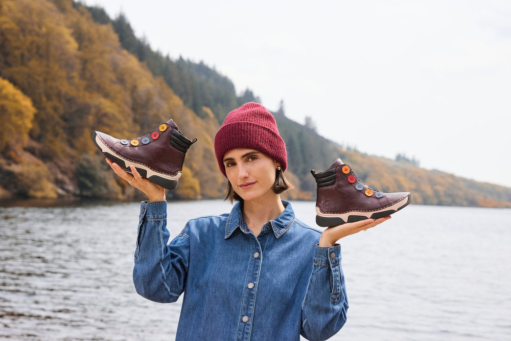 Rieker 45977-30 Brombeer Multi Boots