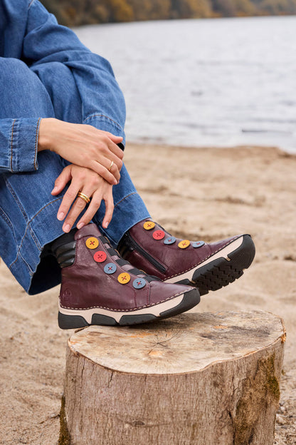 Rieker 45977-30 Brombeer Multi Boots