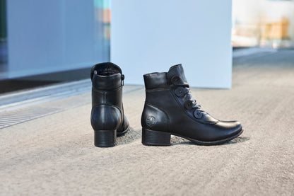 Rieker 78659-00 Black Ankle Boots