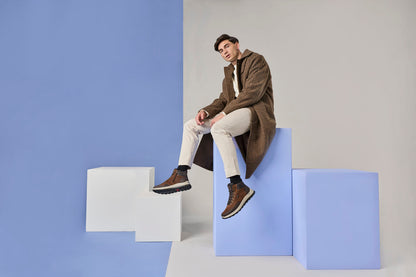 Rieker TEX B8124-22 Brown & Black H Fit Boots