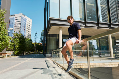 Rieker B9302-14 Denim Blue H Fit Sneakers