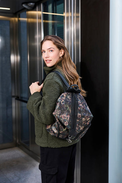 Rieker H1055-91 Black Pastel Combi Backpack