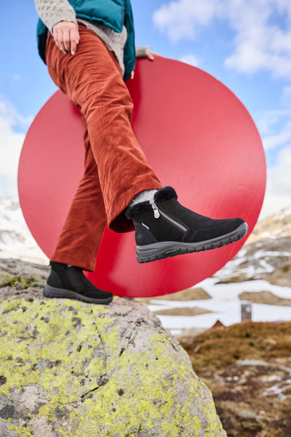 Rieker TEX L7188-00 Black Warm Ankle Boots