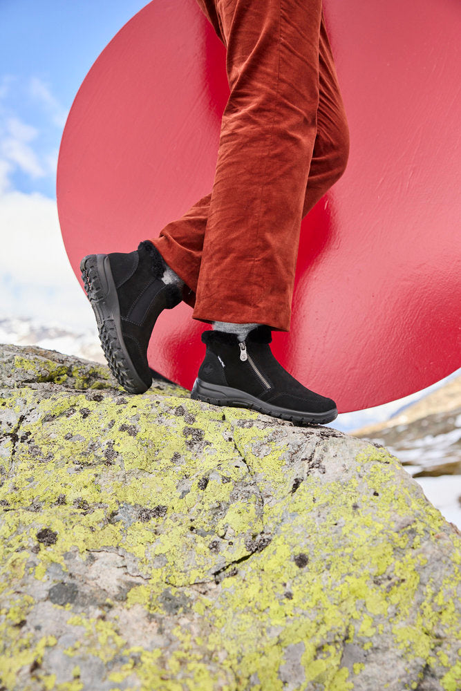 Rieker TEX L7188-00 Black Warm Ankle Boots