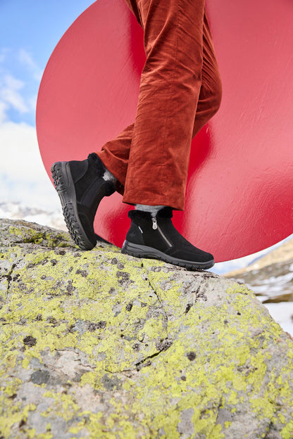 Rieker TEX L7188-00 Black Warm Ankle Boots