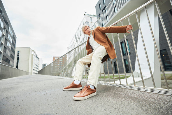 Rieker Evolution U0700-24 Brown Lace Trainers