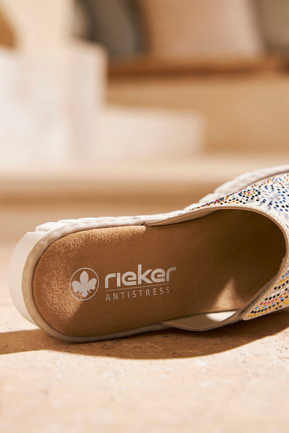 Rieker V1395-62 Ginger Slip On Sandals