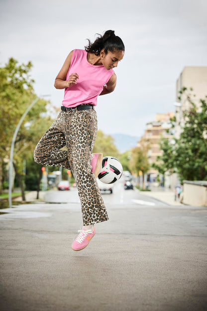 Rieker Swing2Go W2200-31 Pink & Orange Trainers