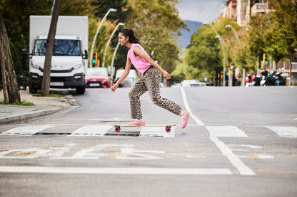 Rieker Swing2Go W2200-31 Pink & Orange Trainers