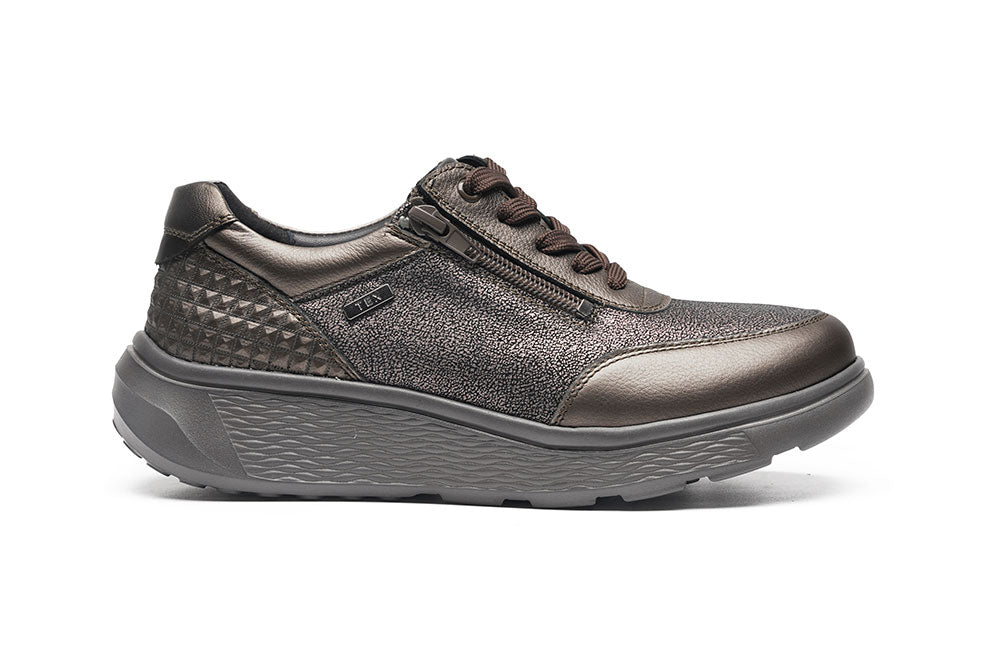 G Comfort S-2725ZM Tin Bronze Metallic Combi Ultra Light Sneakers