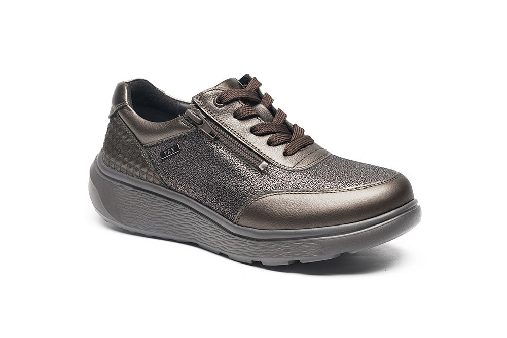G Comfort S-2725ZM Tin Bronze Metallic Combi Ultra Light Sneakers