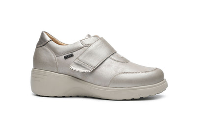 G Comfort S-5254 PP Beige Pearl Ultra Light Extra Wide Velcro Shoes