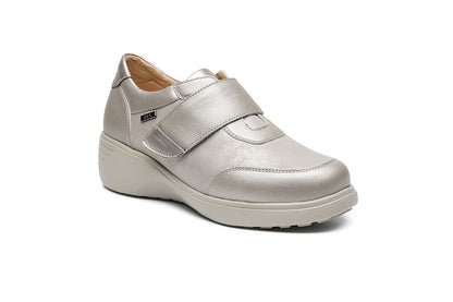 G Comfort S-5254 PP Beige Pearl Ultra Light Extra Wide Velcro Shoes