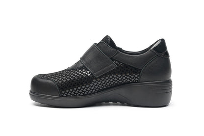 G Comfort S-5254 S Black Fantasy Extra Wide K Ultra Light Velcro Shoes