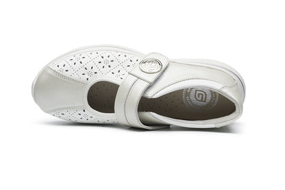 G Comfort S-823 PP Beige Perlato Ultra Light Velcro Shoes
