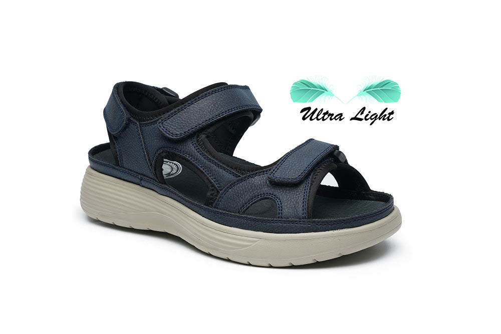 G Comfort S-8623 L Navy Ocean Ultra Light Sandals
