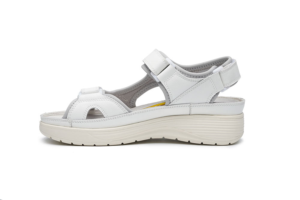 G Comfort S-8623 W White Ultra Light Sandals