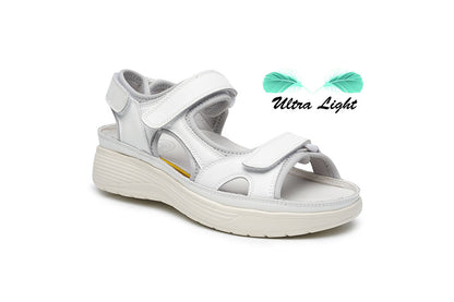 G Comfort S-8623 W White Ultra Light Sandals