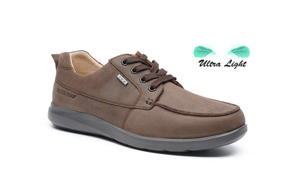 G Comfort S-8954 Brown Ultra Light Lace Shoes