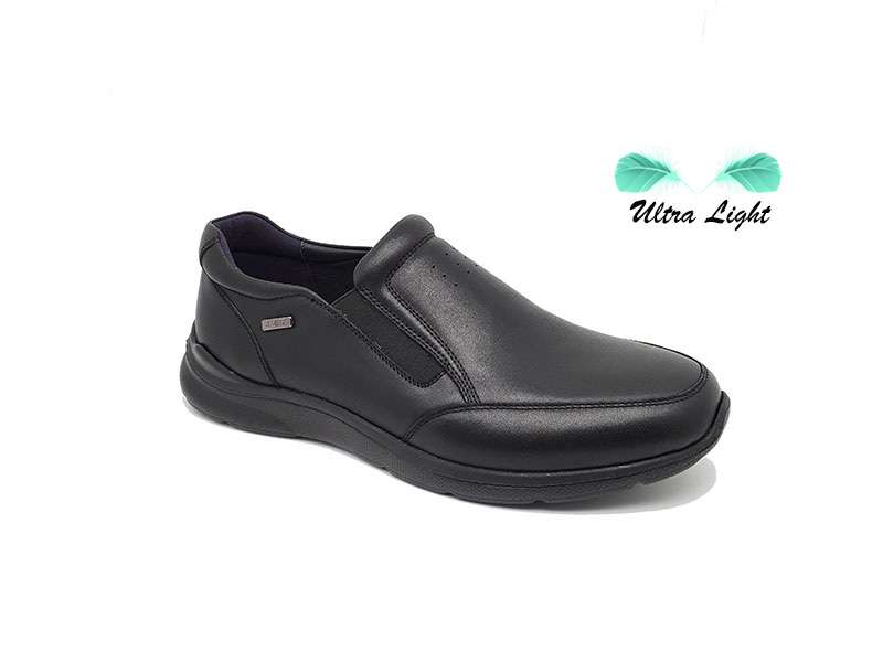 G Comfort S-961S Black Slip On Shoes