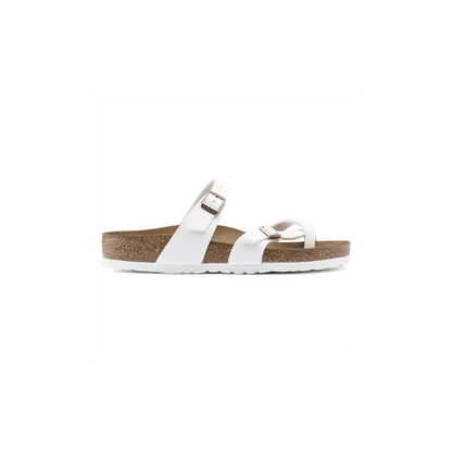 Birkenstock 1014190 Mayari White Birko Flor Sandals