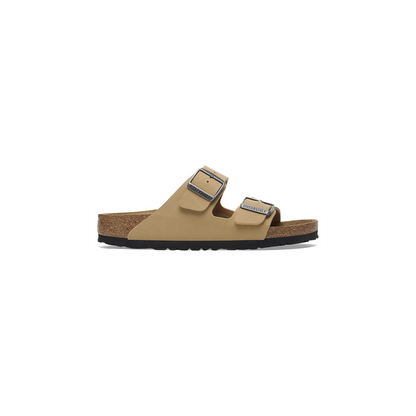 Birkenstock 1029151 Arizona Birko-Flor Birkibuc Latte Cream/Caramel Sandals