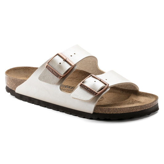 Birkenstock 1009921 Arizona Graceful Pearl White Sandals