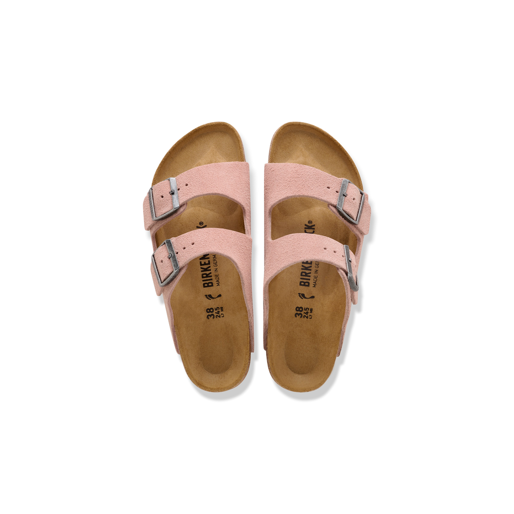 Birkenstock 1031651 Arizona Pink Clay Suede Leather Sandals