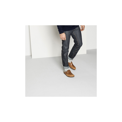 Birkenstock 1008060 Cotton Slub Men Cotton/Polyamid/Elastane Gray/White Socks