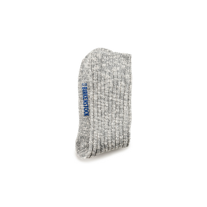 Birkenstock 1008060 Cotton Slub Men Cotton/Polyamid/Elastane Gray/White Socks