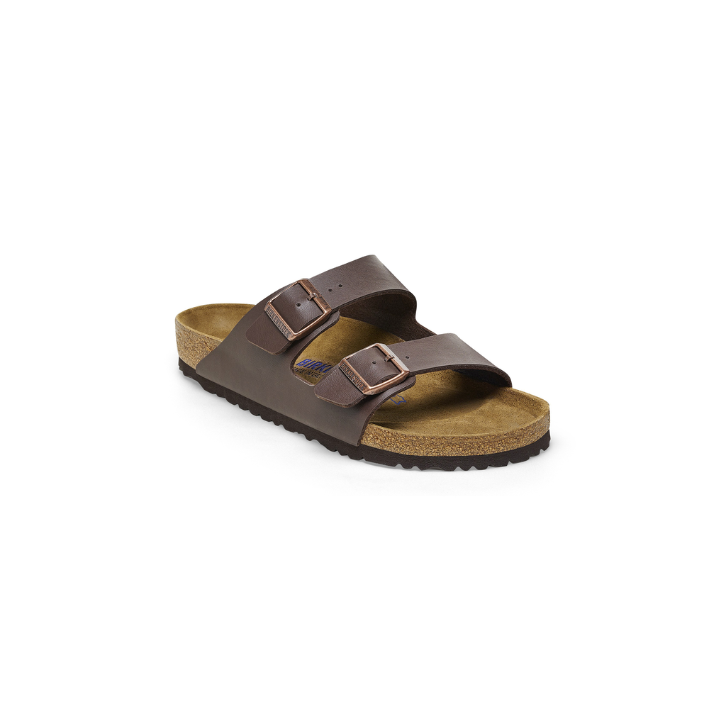 Birkenstock 451161 Arizona Dark Brown Soft Footbed Sandals
