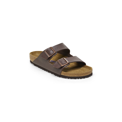Birkenstock 451161 Arizona Dark Brown Soft Footbed Sandals
