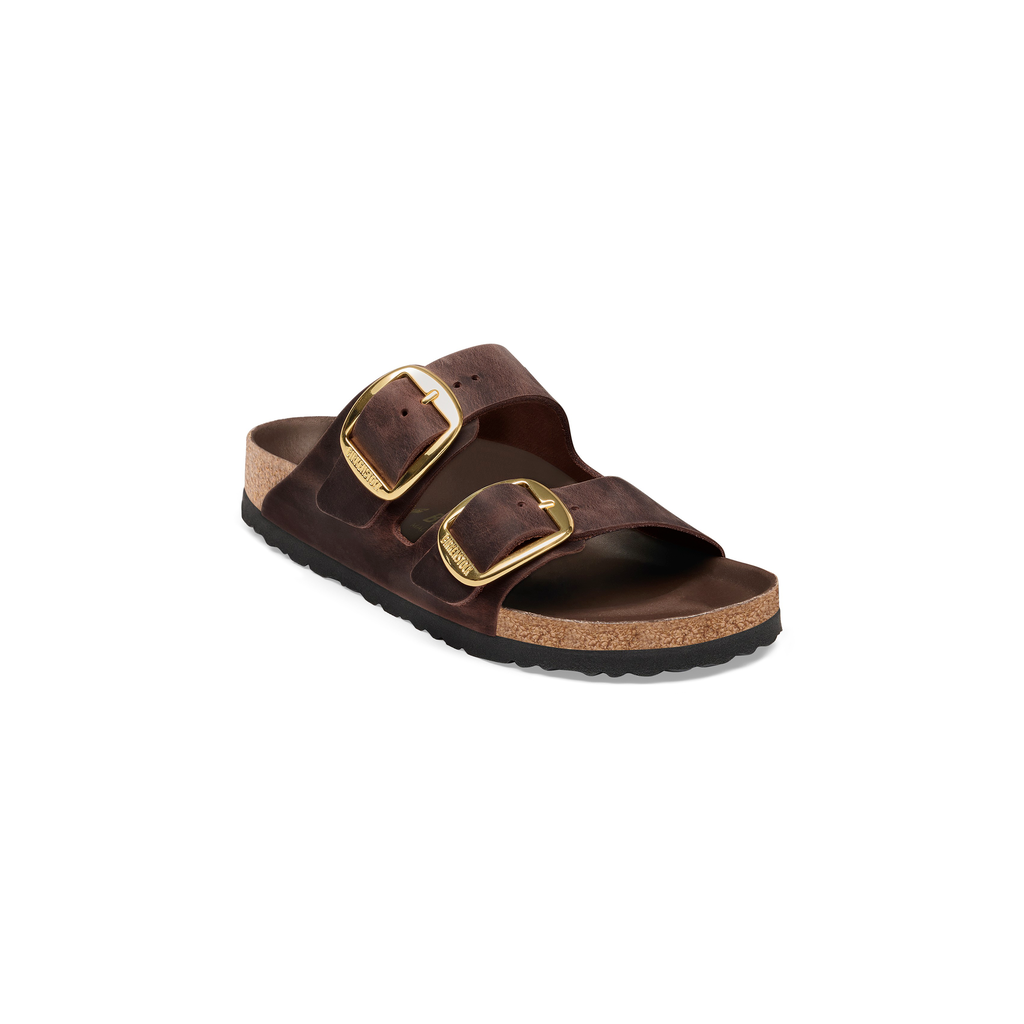 Birkenstock 1032916 Arizona Big Buckle Habana Natural Leather Oiled Sandals