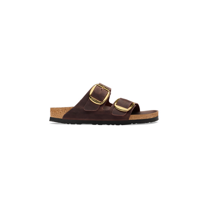 Birkenstock 1032916 Arizona Big Buckle Habana Natural Leather Oiled Sandals