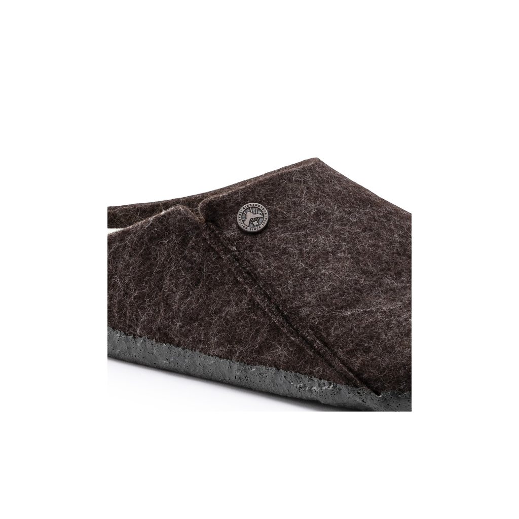 Birkenstock 1016570 Zermatt Shearling Felt Mocha Slippers
