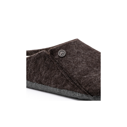 Birkenstock 1016570 Zermatt Shearling Felt Mocha Slippers