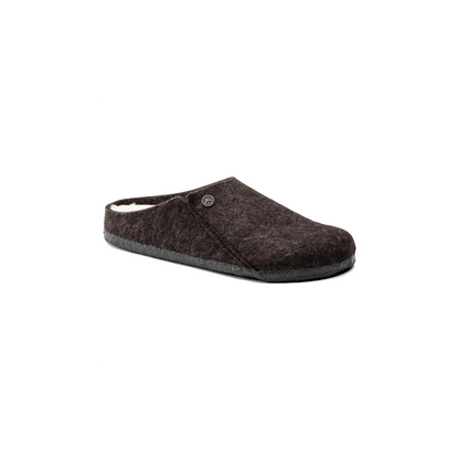 Birkenstock 1016570 Zermatt Shearling Felt Mocha Slippers