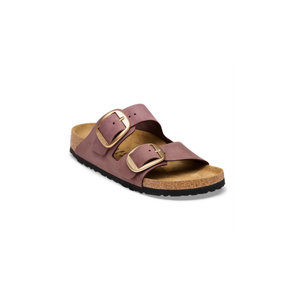 Birkenstock 1032970 Arizona Big Buckle Pepper Nubuck Leather Sandals