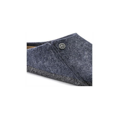 Birkenstock 1017523 Zermatt Felt Dark Blue Slippers