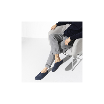 Birkenstock 1017523 Zermatt Felt Dark Blue Slippers