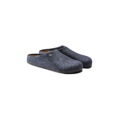 Birkenstock 1017523 Zermatt Felt Dark Blue Slippers
