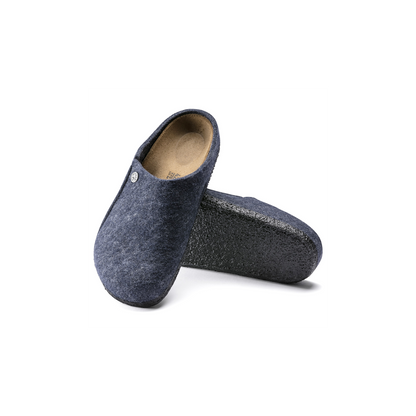 Birkenstock 1017523 Zermatt Felt Dark Blue Slippers