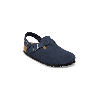 Birkenstock 1030668 Tokio Suede Leather New Navy Clogs with Strap Sizes 38-42