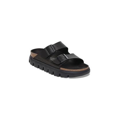 Birkenstock 1029077 Arizona Black Chunky Birko Flor Sandals